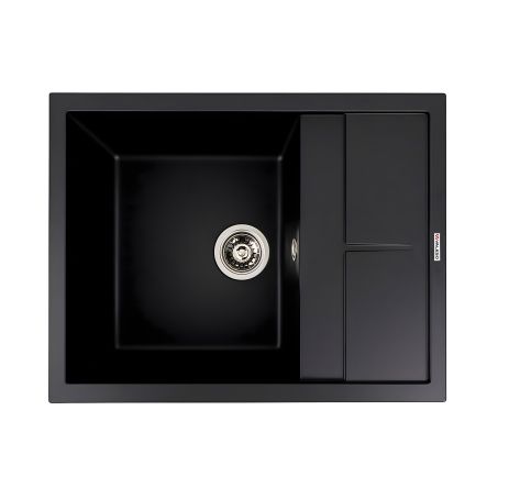 Мойка для кухни VALESO LOTOS 6550 гранитная матовая Черная Мойка для кухни VALESO LOTOS 6550 гранитная матовая Черная