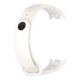 Ремінець Metal-Silicone для Xiaomi Mi Band 8, 8 NFC, Mi Band 9, Original Design, White