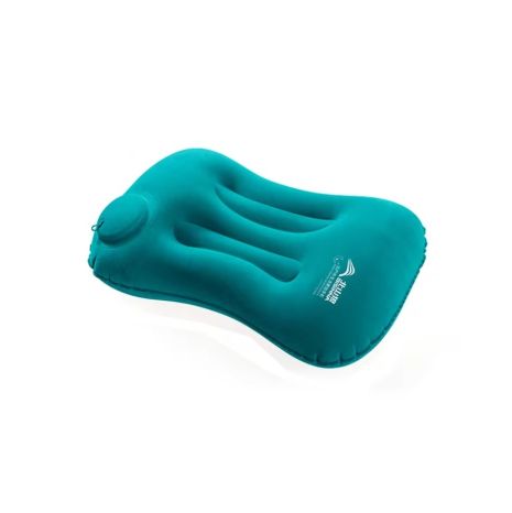 Подушка кемпінгова надувна BISINNA Camping Inflatable Pillow Portable Ultralight Travel Hiking Air Sleeping for Neck and Lumbar Support BLUE Подушка кемпінгова надувна BISINNA Camping Inflatable Pillow Portable Ultralight Travel Hiking Air Sleeping for Neck and Lumbar Support BLUE