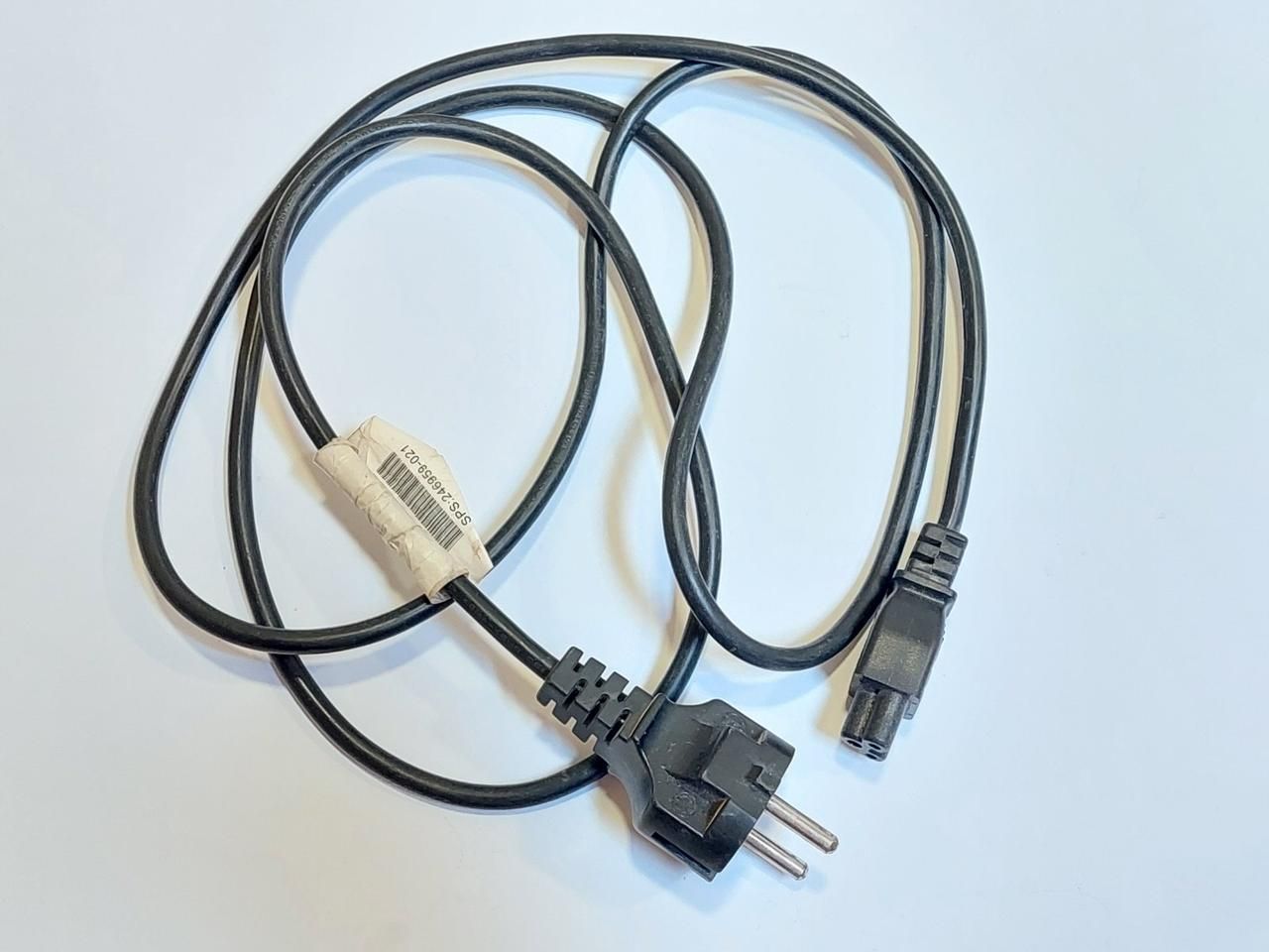 Б/В Мережевий кабель (шнур, "міккі маус") для блоку живлення 220V 3*0.75мм2 1.8 м Б/В Мережевий кабель (шнур, "міккі маус") для блоку живлення 220V 3*0.75мм2 1.8 м