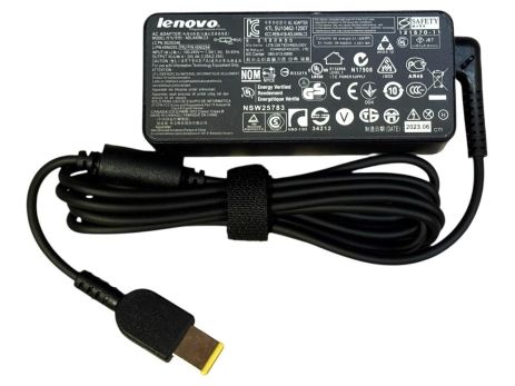 Оригінальний мережевий блок живлення адаптер для ноутбука Lenovo 20V 2.25A 45W square USB - зарядний пристрій