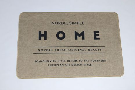 Гриль входной "льняной" на эластичной резиновой базе 60x990 см, 5392/2