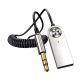 Bluetooth ресивер, BA01, AUX, mic, BT5.0, Grey-Black Bluetooth ресивер, BA01, AUX, mic, BT5.0, Grey-Black