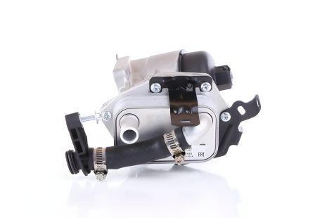 Оливний радіатор з корпусом масляного фільтра CITROEN/FIAT/FORD/MITSUBISHI у зборі (Nissens)