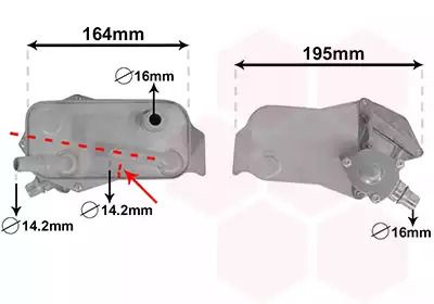 Радіатор масляний BMW 17217529499, BMW 1, VAN WEZEL (06003351) Радіатор масляний BMW 17217529499, BMW 1, VAN WEZEL (06003351)