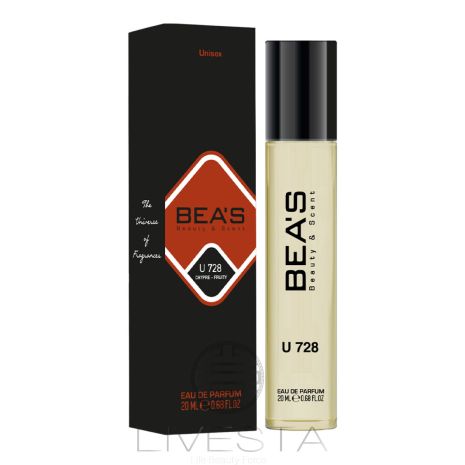 Парфумована вода BEA'S U728 унісекс, 20 мл Парфумована вода BEA'S U728 унісекс, 20 мл