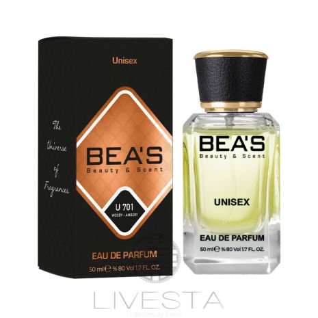 Парфумована вода BEA'S U701 унісекс, 50 мл Парфумована вода BEA'S U701 унісекс, 50 мл