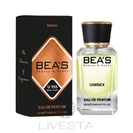 Парфумована вода BEA'S U755 унісекс, 50 мл Парфумована вода BEA'S U755 унісекс, 50 мл