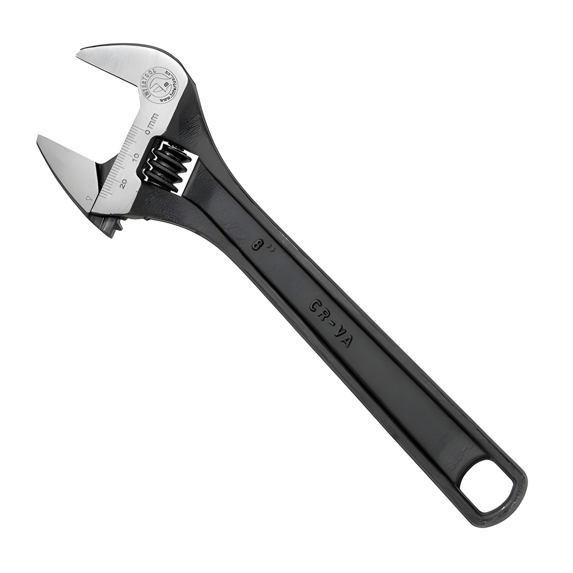 Разводной ключ, 200 мм, Cr-V, черный, фосфатированный INTERTOOL XT-0058 Разводной ключ, 200 мм, Cr-V, черный, фосфатированный INTERTOOL XT-0058