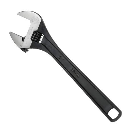 Разводной ключ 300 мм Cr-V, черный, фосфатированный INTERTOOL XT-0062