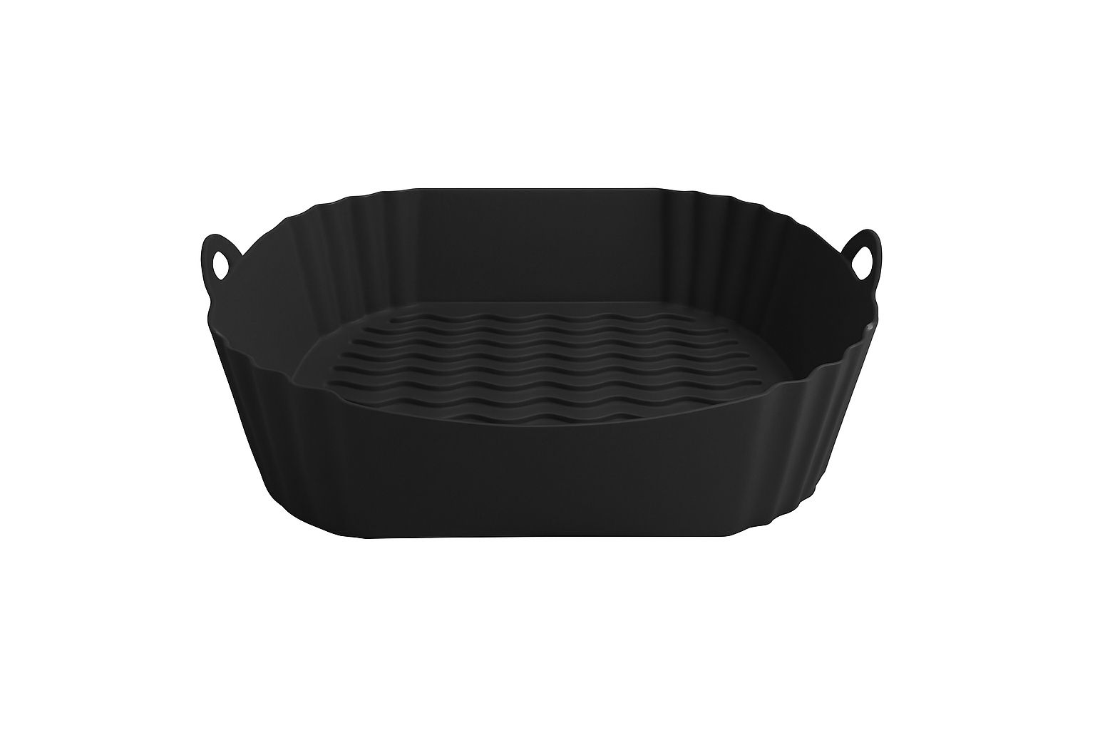 Силиконовая емкость для аэрогриля 19cm Black Силиконовая емкость для аэрогриля 19cm Black