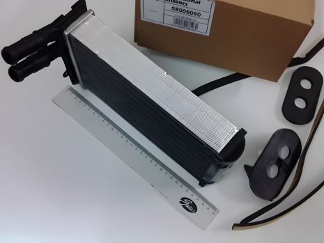 Радиатор отопителя для Amulet, алюминиевый, Van Wezel (58006060) (A11-8107023)