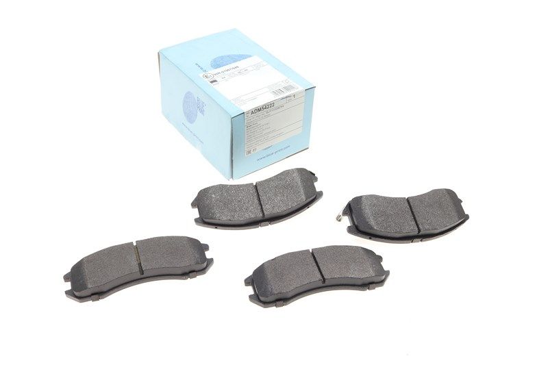 Комплект тормозных колодок FORD USA, MAZDA 626, BLUE PRINT (ADM54222) Комплект тормозных колодок FORD USA, MAZDA 626, BLUE PRINT (ADM54222)