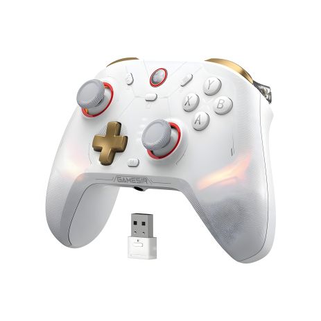 Геймпад GameSir Cyclone 2 – 1000Hz для PC/Switch/Android/iOS без зарядної док-станції (білий)