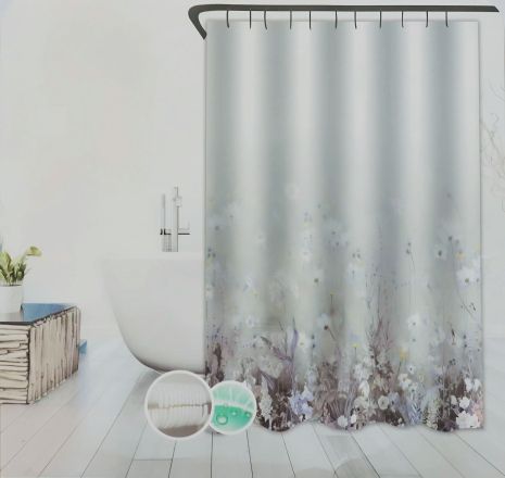 Тканинна штора 180*180 cм для ванної Cortina 85002