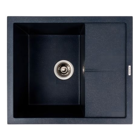 Гранітна мийка кухонна Valeso 5850 REYNA антрацит матова Гранітна мийка кухонна Valeso 5850 REYNA антрацит матова