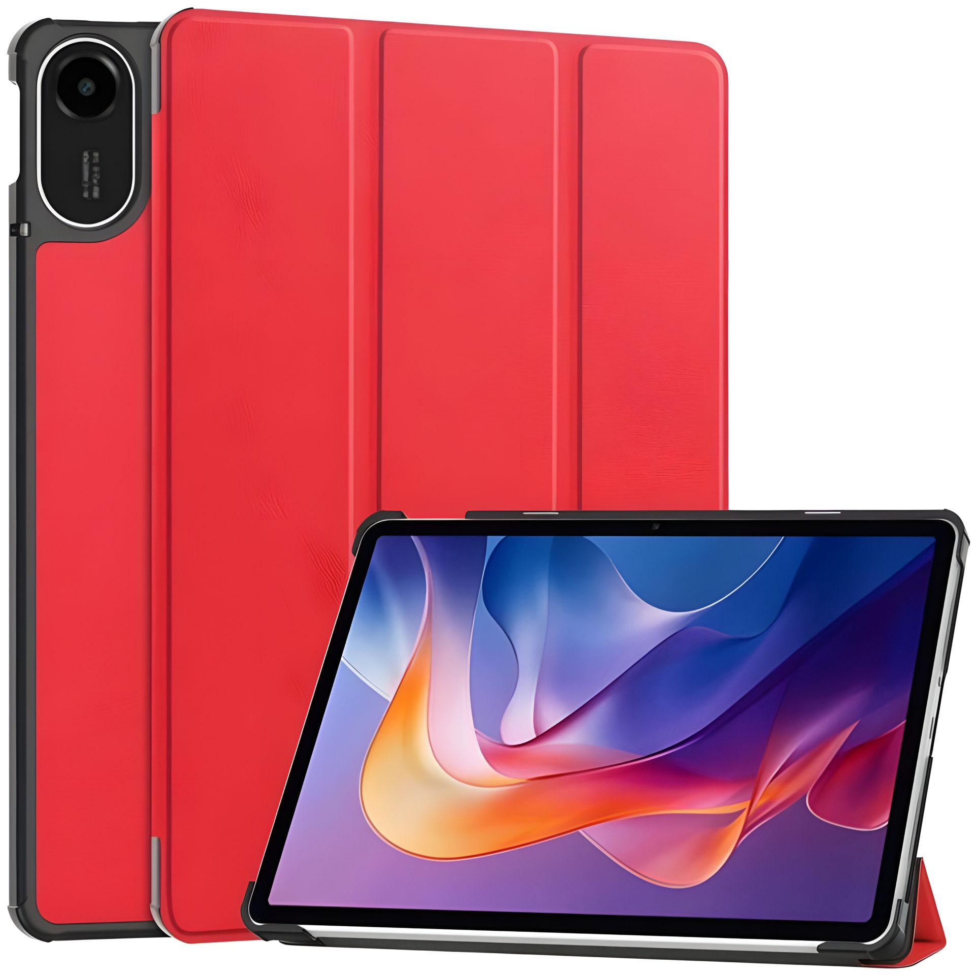 Червоний Чохол HardCase для Xiaomi Redmi Pad 2 4G/Wi-Fi 2025 Червоний Чохол HardCase для Xiaomi Redmi Pad 2 4G/Wi-Fi 2025
