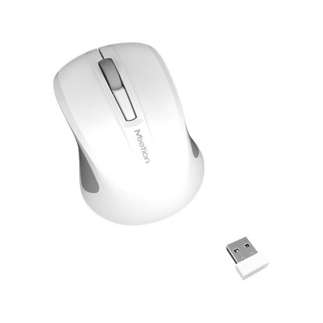 Мышь Meetion Minigo 2.4G Wireless Mini Mouse |1200DPI| white