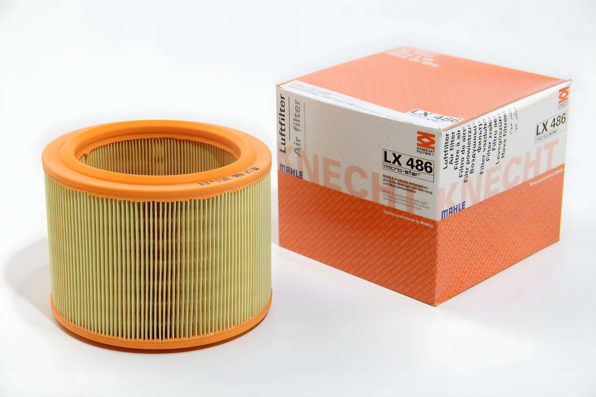 Повітряний фільтр для Citroen, Peugeot, MAHLE/KNECHT (LX486) Повітряний фільтр для Citroen, Peugeot, MAHLE/KNECHT (LX486)