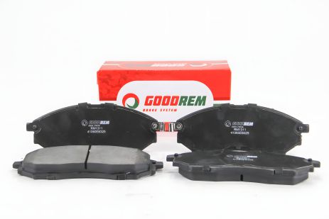 Гальмівні колодки передні QX50/Q70/Q60/Navara/Qashqai/Murano/Pathfinder/Koleos 01-, GOODREM (RM1311) Гальмівні колодки передні QX50/Q70/Q60/Navara/Qashqai/Murano/Pathfinder/Koleos 01-, GOODREM (RM1311)