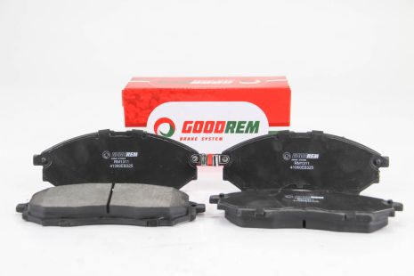 Колодки передние тормозные QX50/Q70/Q60/Navara/Qashqai/Murano/Pathfinder/Koleos 01-, GOODREM (RM1311 Колодки передние тормозные QX50/Q70/Q60/Navara/Qashqai/Murano/Pathfinder/Koleos 01-, GOODREM (RM1311