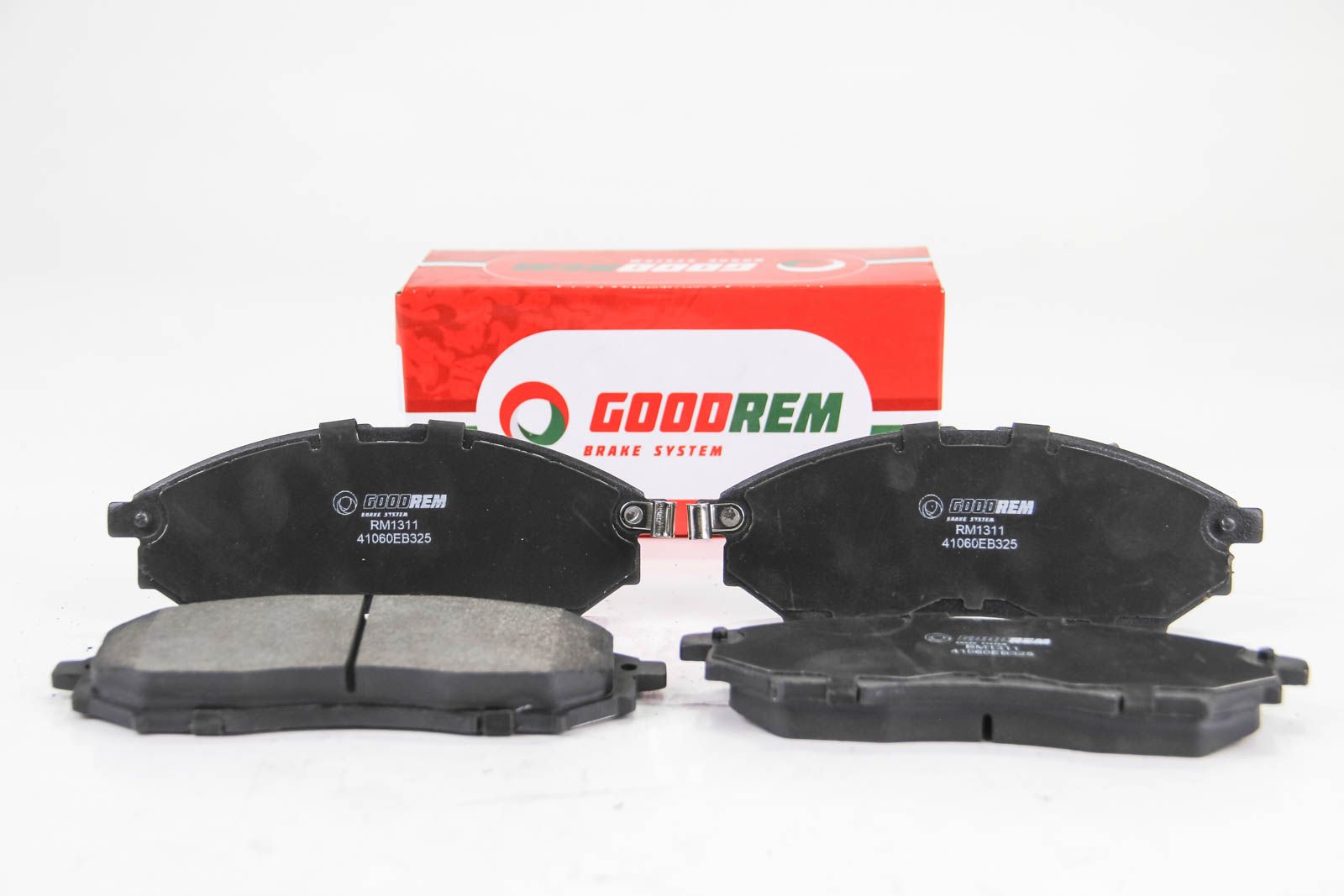Колодки передние тормозные QX50/Q70/Q60/Navara/Qashqai/Murano/Pathfinder/Koleos 01-, GOODREM (RM1311 Колодки передние тормозные QX50/Q70/Q60/Navara/Qashqai/Murano/Pathfinder/Koleos 01-, GOODREM (RM1311