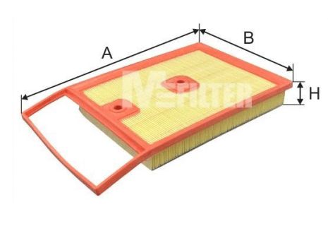 Фільтр повітряний SKODA FABIA, AUDI A1, VW POLO, M-FILTER (K7136) Фільтр повітряний SKODA FABIA, AUDI A1, VW POLO, M-FILTER (K7136)