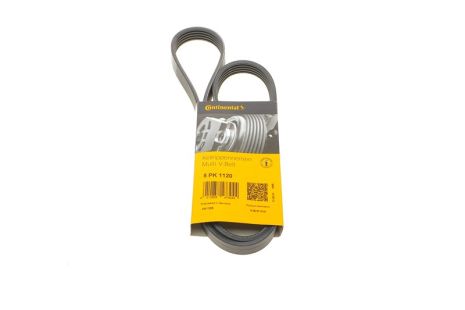 Поликлиновый ремень RENAULT LOGAN/STEPWAY, AUDI A8, CONTITECH (5PK1120)