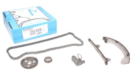 Ланцюг приводу ГРМ (к-кт) Toyota Yaris 1.3 (2SZ-FE) 02-08 (з шестернями), DAYCO (KTC1007)