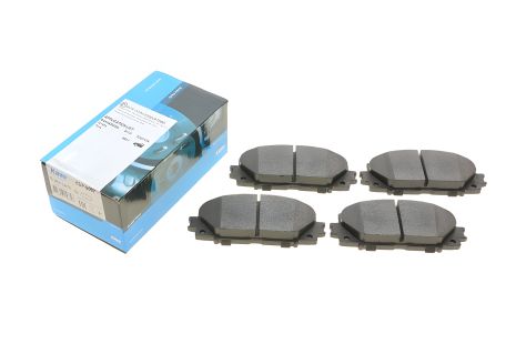 Передні гальмівні колодки для Toyota Yaris 07- (akebono), KAVO PARTS (KBP9097) Передні гальмівні колодки для Toyota Yaris 07- (akebono), KAVO PARTS (KBP9097)