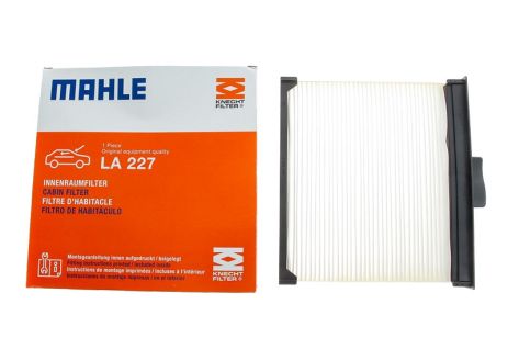 Фільтр салону Renault Scenic II 03-, MAHLE/KNECHT (LA227)