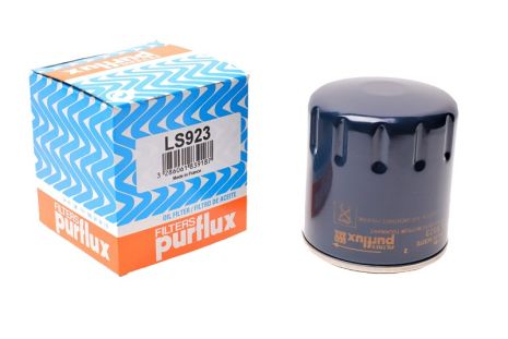 Фiльтр оливи Berlingo/Partner 1.8/1.9D/2.0HDI/1.1i/1.4i/1.8i 07.9907, PURFLUX (LS923)