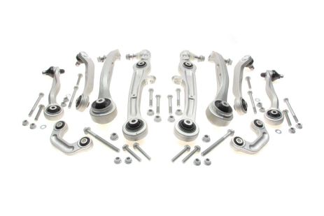 К-кт рычагов передней подвески Audi A6 04-11 (средний к-кт), ASMETAL (13AU0304)