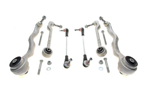 К-кт важелів передньої підвіски BMW 1 (F20/F21)/3 (F30/F80) 11-19 (з болтами), ASMETAL (13BM2600) К-кт важелів передньої підвіски BMW 1 (F20/F21)/3 (F30/F80) 11-19 (з болтами), ASMETAL (13BM2600)
