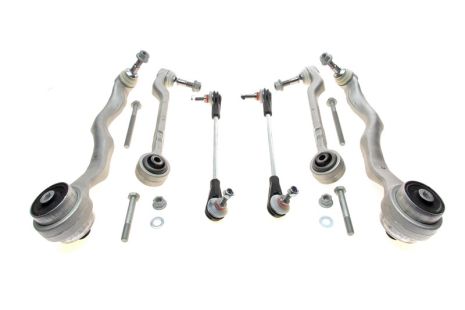 К-кт важелів передньої підвіски BMW 1 (F20/F21)/3 (F30/F80) 11-19 (з болтами), ASMETAL (13BM2600) К-кт важелів передньої підвіски BMW 1 (F20/F21)/3 (F30/F80) 11-19 (з болтами), ASMETAL (13BM2600)