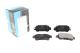 Задние тормозные колодки Mazda CX3/2/CX5 12-, KAVO PARTS (KBP4573)