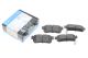 Задние тормозные колодки Actyon/Kyron/Korando/Rexton 97-, KAVO PARTS (KBP7501)