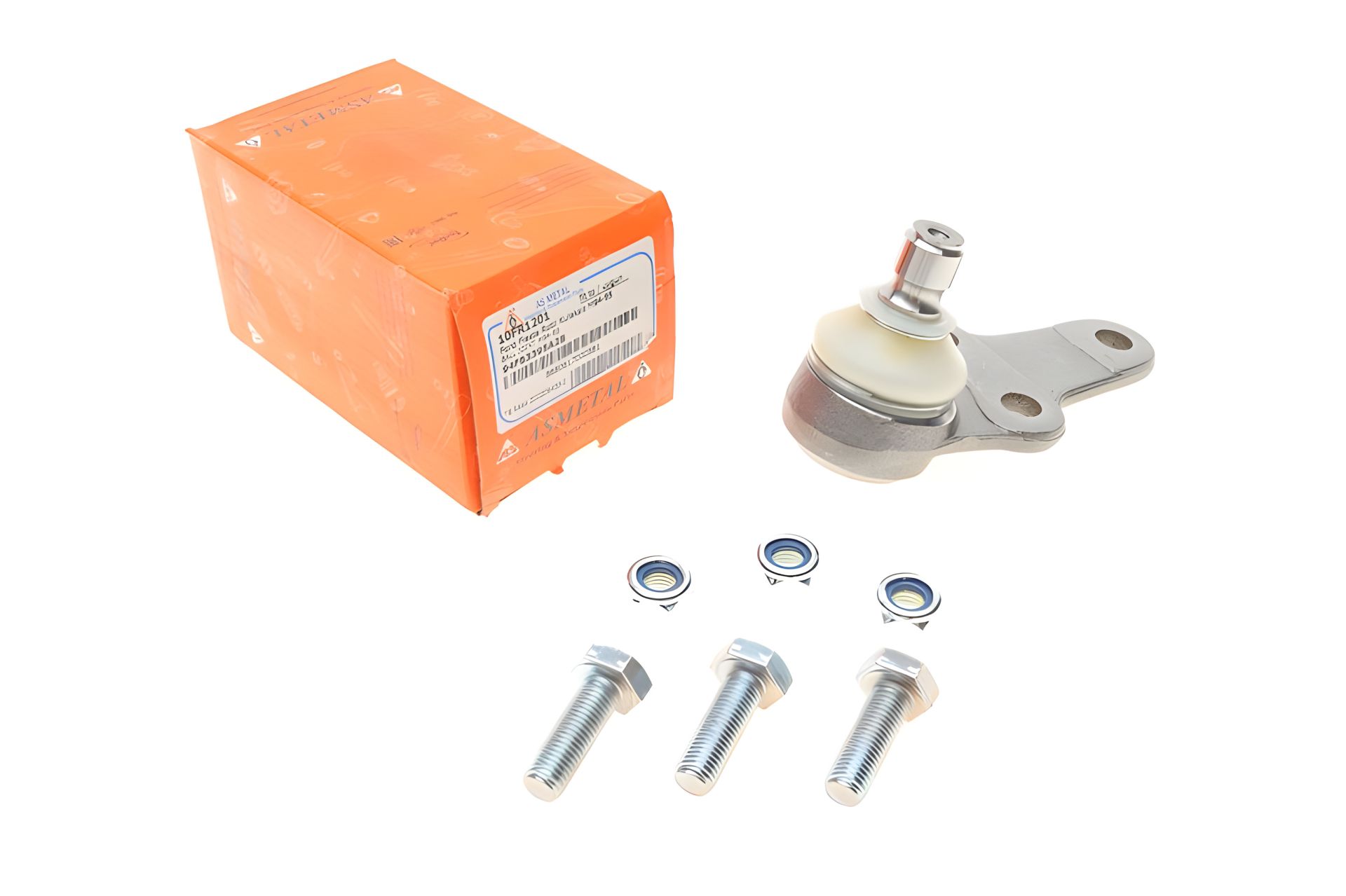 Кульова опора (передня/знизу) для Fiesta/Ka/Puma 92-02, ASMETAL (10FR1201) Кульова опора (передня/знизу) для Fiesta/Ka/Puma 92-02, ASMETAL (10FR1201)