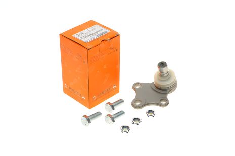 Кульова опора (передня/знизу) Partner/Berlingo 96- (конус 18мм), ASMETAL (10PE1100)