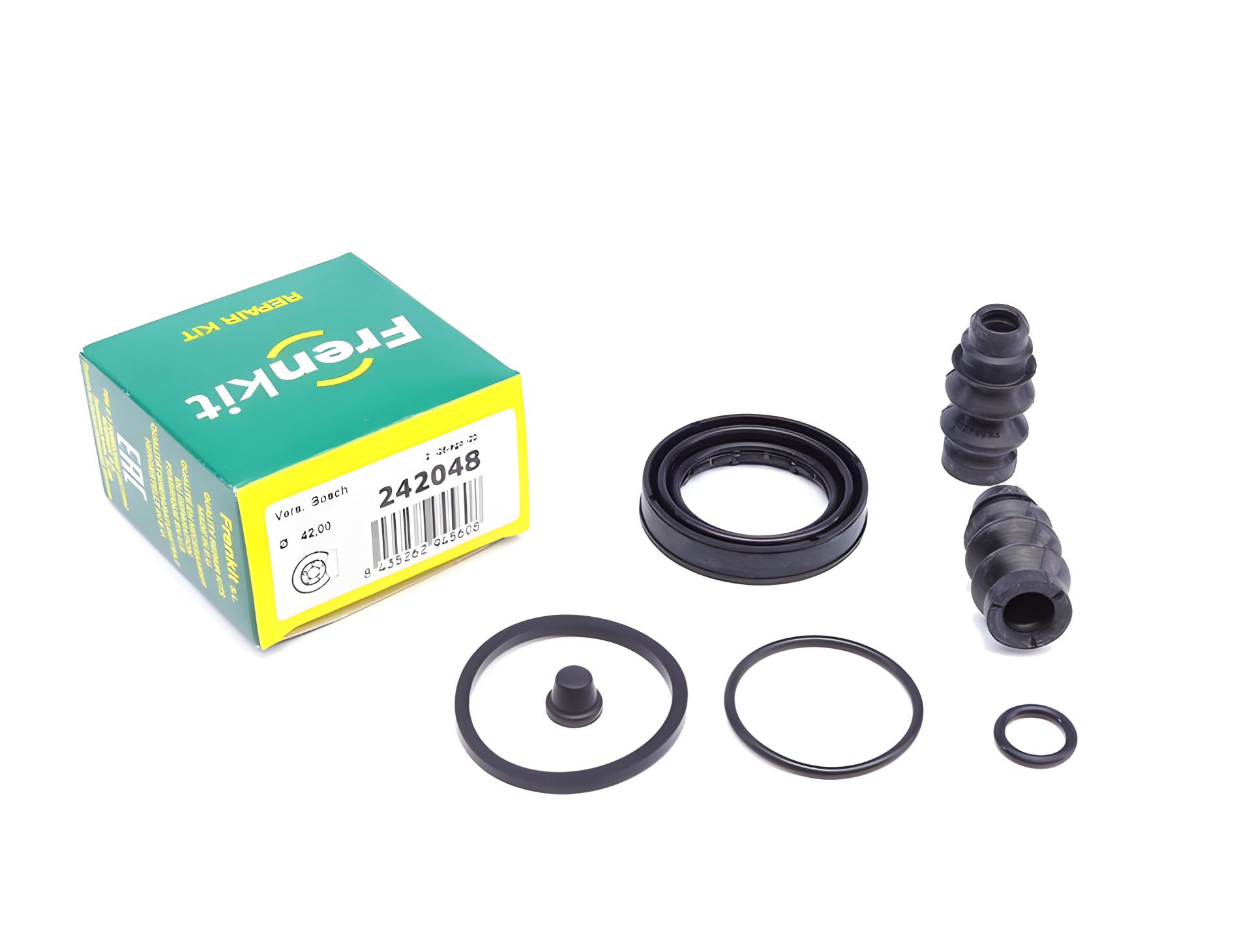 Заднього ремкомплект гальмівного супорта Citroen С4 13- (d=42mm) (Bosch), FRENKIT (242048) Заднього ремкомплект гальмівного супорта Citroen С4 13- (d=42mm) (Bosch), FRENKIT (242048)