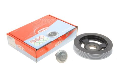 Шкив коленвала Berlingo/Partner 1.6HDI (+болт), CORTECO (80004330)