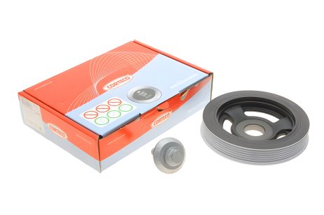 Шків колінвалу для Berlingo/Partner 1.6HDI (+болт), CORTECO (80004330) Шків колінвалу для Berlingo/Partner 1.6HDI (+болт), CORTECO (80004330)