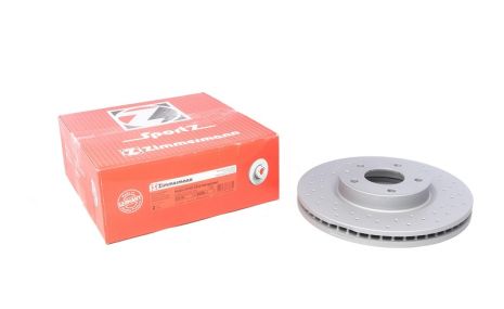 Диск гальмівний MAZDA 6, MAZDA CX-5, ZIMMERMANN (370305052) Диск гальмівний MAZDA 6, MAZDA CX-5, ZIMMERMANN (370305052)