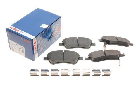 Колодки передни гальмивни Toyota Auris 06-12/Corolla 06-14 (з прижимною пластиною) BOSCH (0986494638) Колодки передни гальмивни Toyota Auris 06-12/Corolla 06-14 (з прижимною пластиною) BOSCH (0986494638)