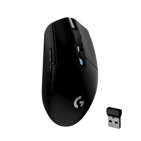 Миша бездротова Logitech G305 Lightspeed, 200-12000DPI, 2.4G, 1xAA, Black (910-005282, 910-005280)