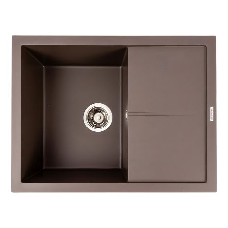 Гранітна мийка VALESO CRIPTA 6550 матова темного кольору скеля Гранітна мийка VALESO CRIPTA 6550 матова темного кольору скеля