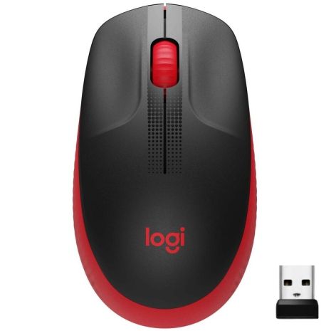 Миша Logitech M190 Wireless Red (910-005908)