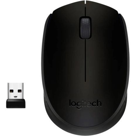 Бездротова миша Logitech M171, 1000DPI, 2.4G, 1xAA, Black (910-00442) Бездротова миша Logitech M171, 1000DPI, 2.4G, 1xAA, Black (910-00442)