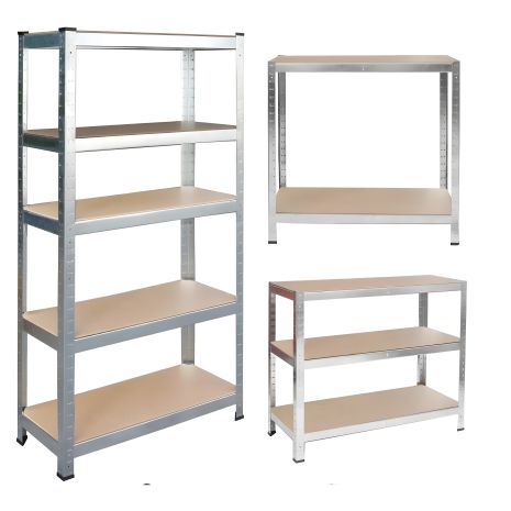 Металевий стелаж 180 x 90 x 40 cm Humberg HR-812