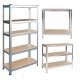 Стелаж металевий HUMBERG 150x75x30cm Стелаж металевий HUMBERG 150x75x30cm